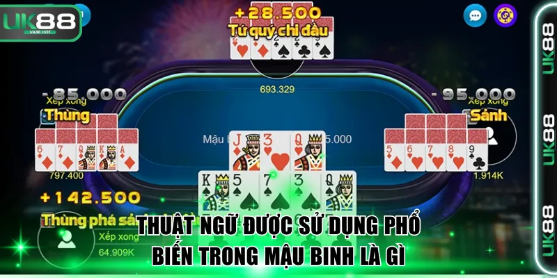 Thuật ngữ được sử dụng phổ biến trong Mậu Binh là gì